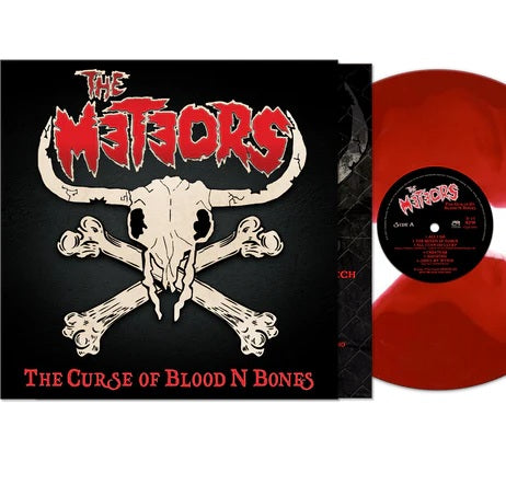 The Curse Of Blood and Bones LP (red & white vinyl)