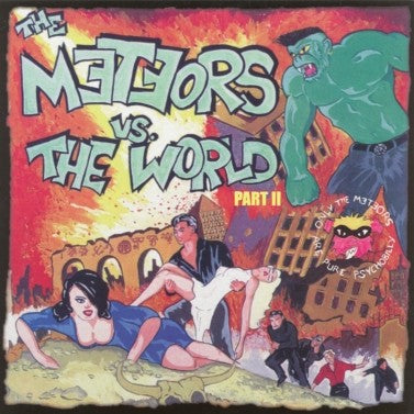 The Meteors vs The World part 2 LP (vinyl)
