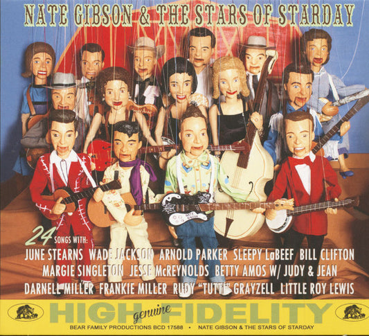Nate Gibson & the Stars of Starday CD