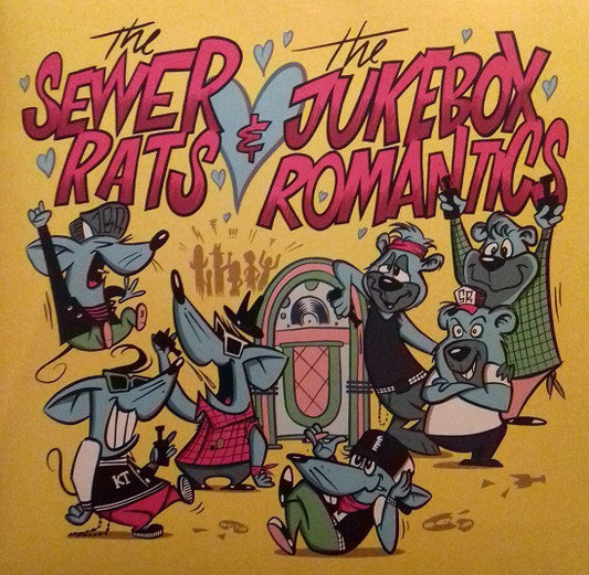 Sewer Rats & Jukebox Romantics 7" EP (vinyl)