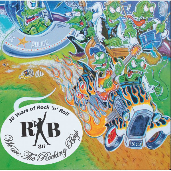 We Are the Rocking Boys CD + 7" EP (green vinyl)