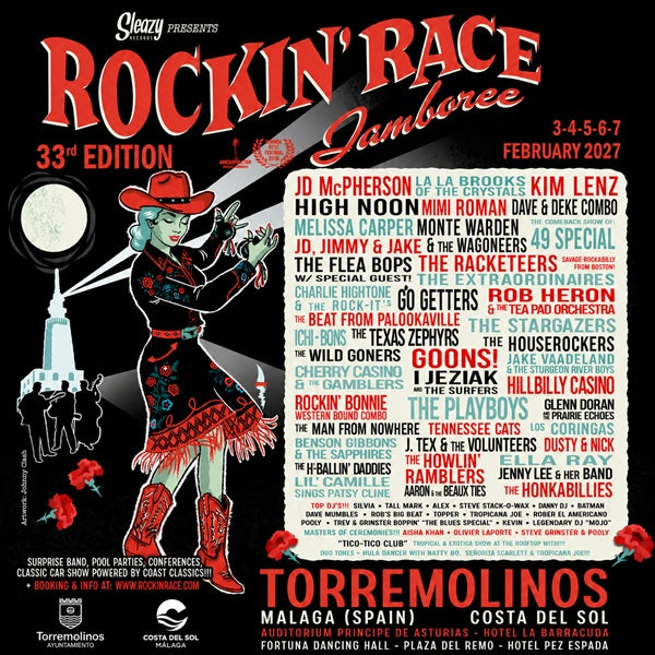 Rockin' Race Jamboree #33 Tickets Torremolinos, Spain February 2027 ...