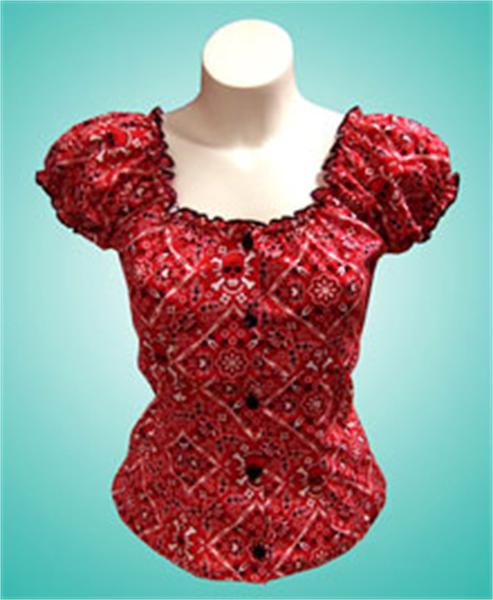 Rose Lee Red Top (UK6/UK8)