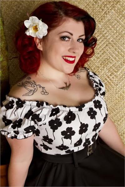 Rose Lee White Swing Dress (UK8)