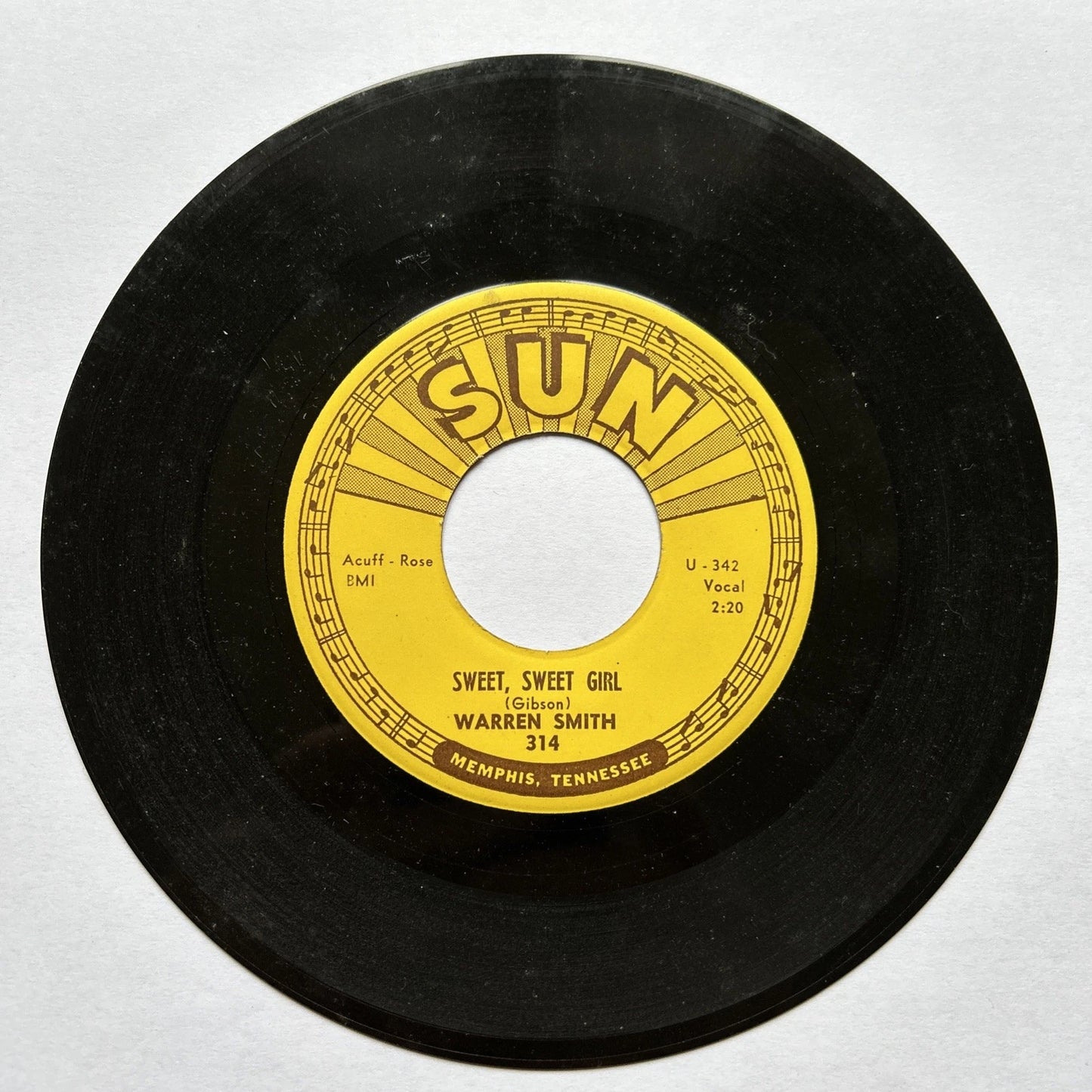 Sweet Sweet Girl 7" Single (vinyl)