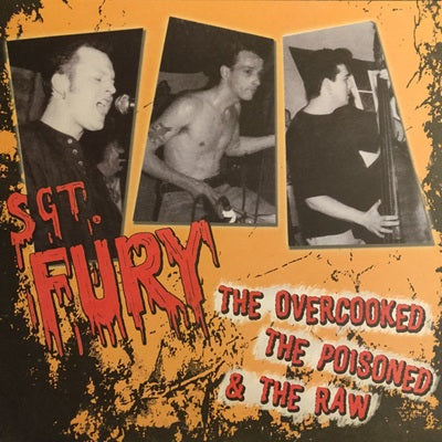 The Overcooked The Poisoned and The Raw LP (vinyl)