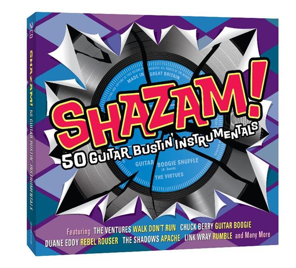 Shazam! 50 Guitar Bustin' Instrumentals 2-CD