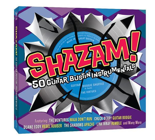 Shazam! 50 Guitar Bustin' Instrumentals 2-CD