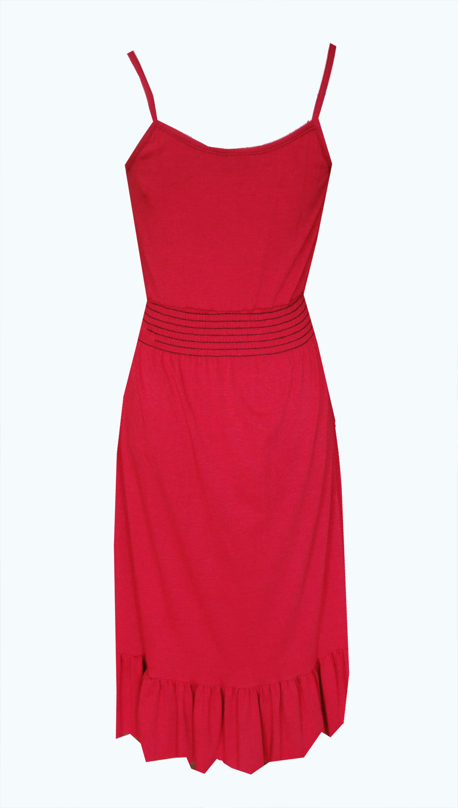 Rose Skull Red Dress (UK10)