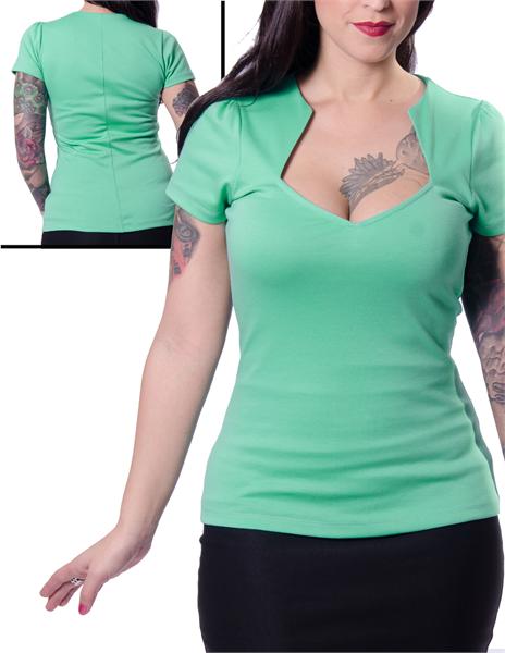 Sophie Fitted Turquoise Top (UK8/UK12/UK14/UK16)