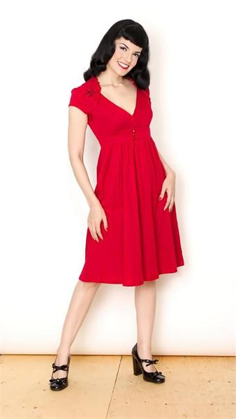 Sparrow Lush Red Dress (UK8/14)