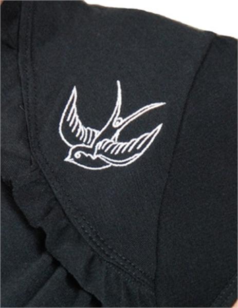 Sparrow Lush Black Dress (UK8)
