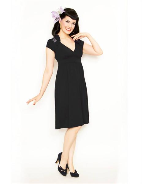 Sparrow Lush Black Dress (UK8)