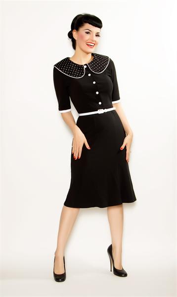 Stella Black Wiggle Dress (UK8)