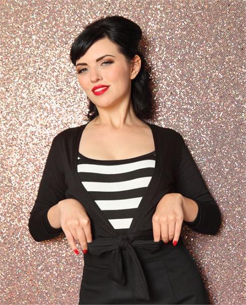 Sweet Tie Black Bolero (UK10)
