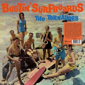 Bustin' Surfboards LP (clear vinyl)