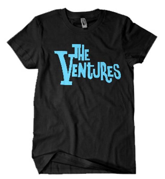 Ventures Logo Black T-Shirt