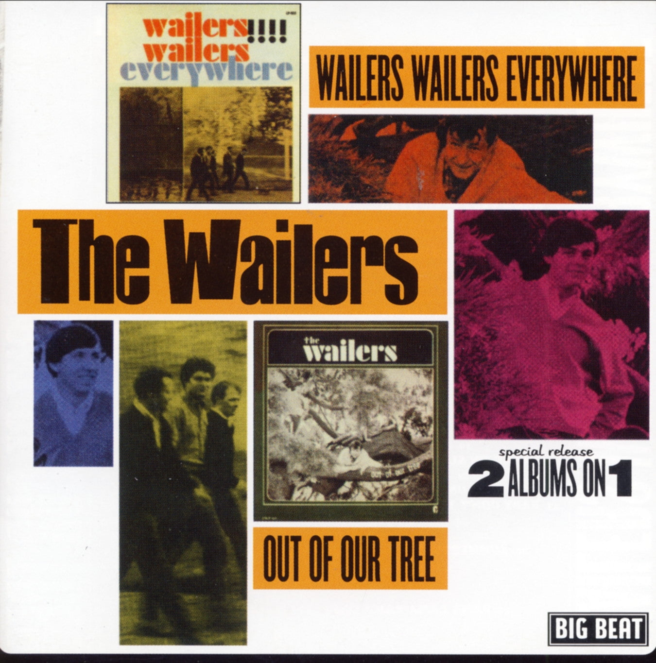 Wailers Wailers Everywhere / Out Of Our Tree CD