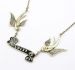 Lucky Sparrow Vintage Inspired Necklace at Retro Vixens.