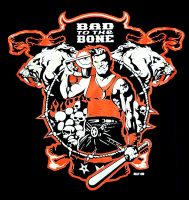 Bad To The Bone Rockabilly T-shirt