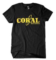 Coral Records black T-Shirt