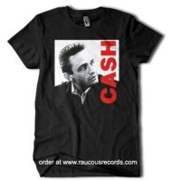 Johnny Cash - Cash Black T-Shirt