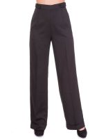 Party On Black High Waisted Trousers