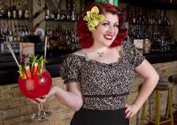 Rose Lee Leopard Top Miss Fortune
