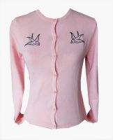 Sparrow Pink Rockabilly Cardigan