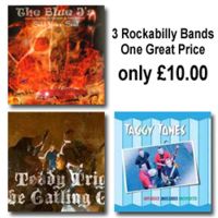 Neo-Rockabilly Blue J's Taggy Tones Teddy Trigger 3CD