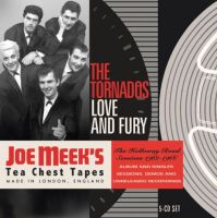 The Tornados Love and Fury Holloway Road Sessions 1962-1966 5CD boxed set British rock 'n' roll instrumentals at Raucous Records.