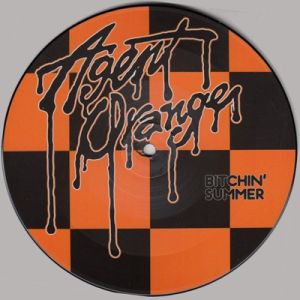 Agent Orange Bitchin' Summer 7" EP picture disc surf punk instrumental vinyl at Raucous Records.