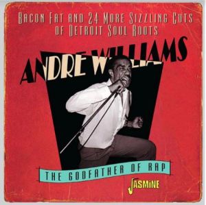 Andre Williams Bacon Fat and 24 More Sizzling Cuts CD 1950s rhythm and blues at Raucous Records.