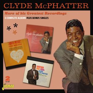Clyde McPhatter More Of His Greatest Recordings 2CD 1950s rock 'n' roll rhythm and blues at Raucous Records.