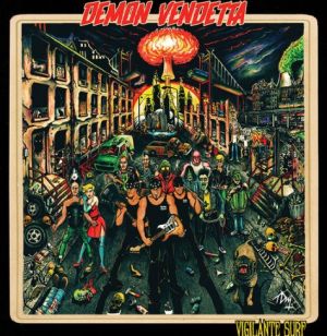 Demon Vendetta Vigilante Surf LP instrumental vinyl at Raucous Records.