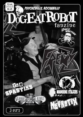 Dog Eat Robot psychobilly fanzine Issue 12
