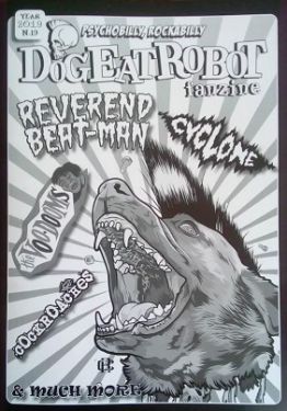 Dog Eat Robot psychobilly fanzine Issue 19