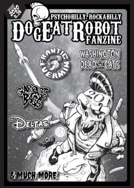 Dog Eat Robot psychobilly fanzine Issue 9