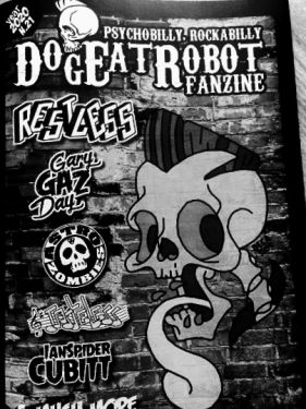 Dog Eat Robot psychobilly fanzine Issue 9