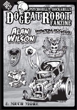 Dog Eat Robot psychobilly fanzine Issue 9