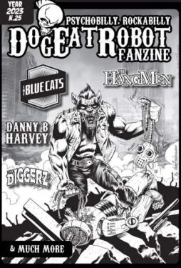 Dog Eat Robot psychobilly fanzine issue 25 at Raucous Records.