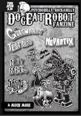Dog Eat Robot psychobilly fanzine issue 26 at Raucous Records.