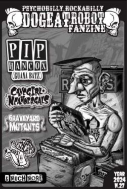 Dog Eat Robot psychobilly fanzine issue 27 at Raucous Records.