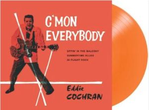 Eddie Cochran C'Mon Everybody 10" LP 1950s rock 'n' roll vinyl at Raucous Records.