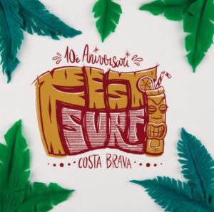 Aniversari Festisurf Costa Brava 7" EP surf instrumental vinyl at Raucous Records.