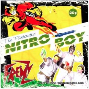 Frenzy Nitro Boy CD psychobilly at Raucous Records.