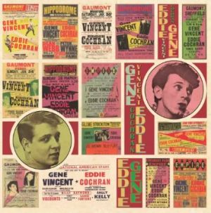 Eddie Cochran and Gene Vincent Saturday Club LP rock 'n' roll vinyl at Raucous Records.