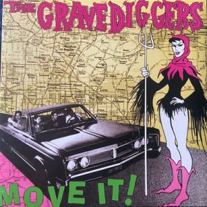 The Gravediggers Move It LP garage punk psychobilly vinyl at Raucous Records.