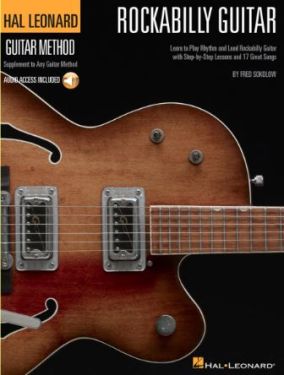 Rockabilly Guitar Hal Leonard Guitar Method instructional book at Raucous Records.