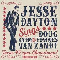 Jesse Dayton Texas 45rpm Showdown 7" single vinyl at Raucous Records.